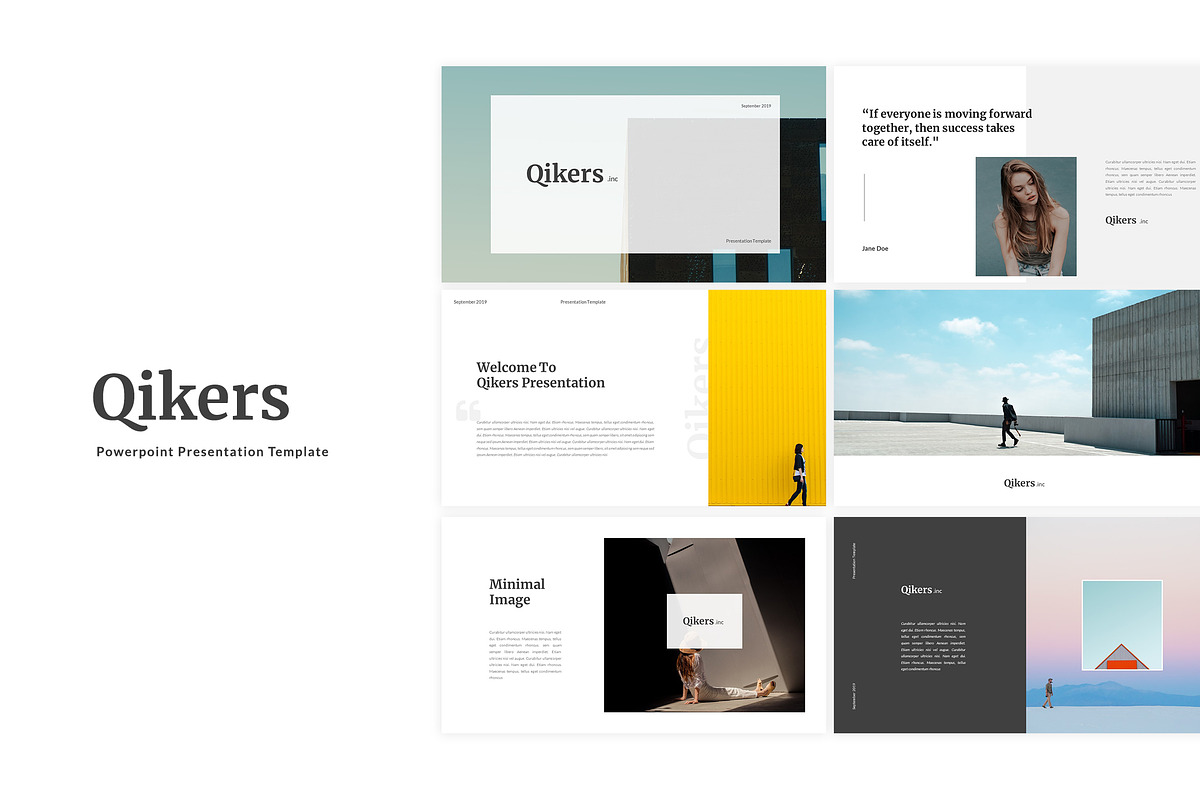 Qikers Powerpoint Template in PowerPoint Templates - product preview 8