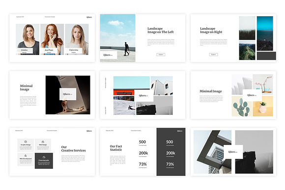 Qikers Powerpoint Template in PowerPoint Templates - product preview 2