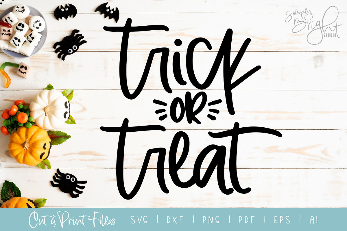 Trick or Treat Cut/Print Files in Illustrations - product preview 8