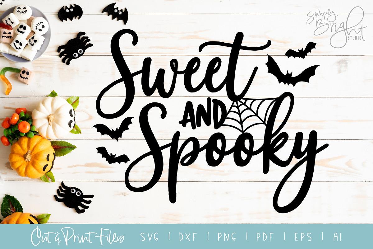 Sweet & Spooky Cut/Print Files in Illustrations - product preview 8