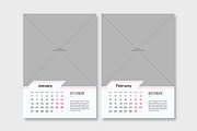 Modern Calendar 2020 Vector Print