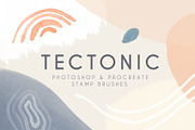 Tectonic Photoshop Procreate Brushes