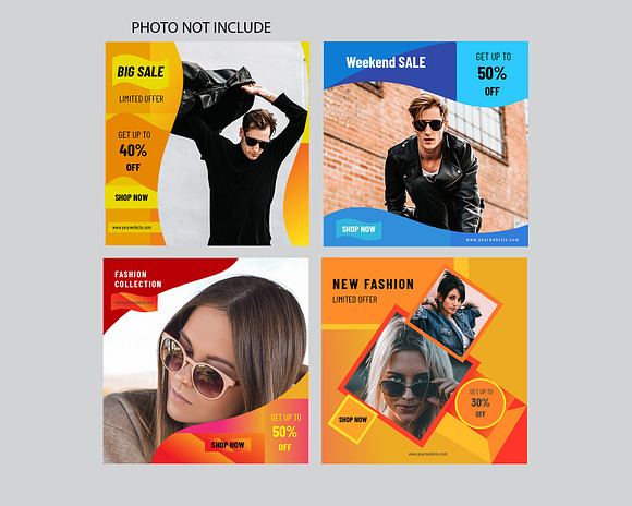 Social Media Banners Bundle in Social Media Templates - product preview 9