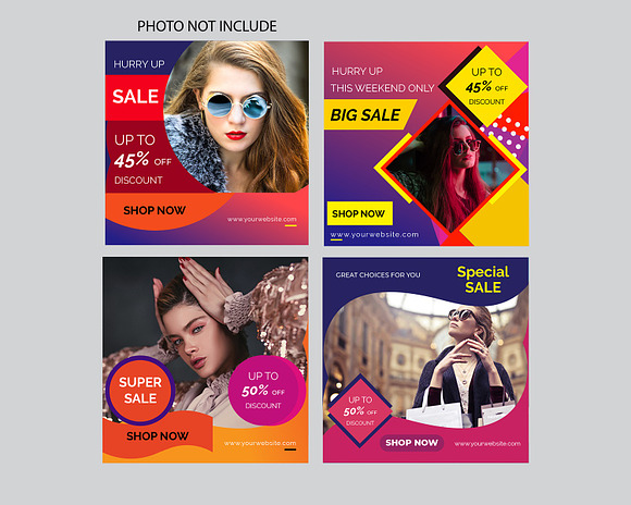 Social Media Banners Bundle in Social Media Templates - product preview 11