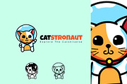 CATSTRONAUT - Mascot & Esport Logo