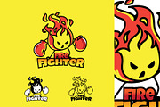 FIRE FIGHTER - Mascot & Esport Logo