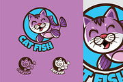 Cat Fish - Mascot & Esport Logo