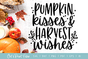 Pumpkin Kisses Cut/Print FIiles