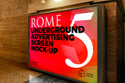 Rome Underground Ad Screen MockUps 3