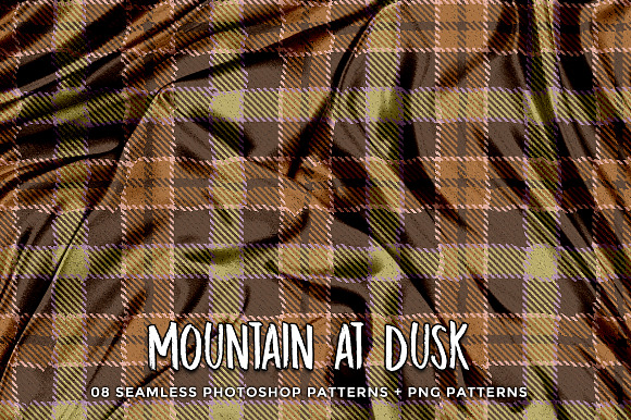 Mountain at Dusk in Patterns - product preview 3