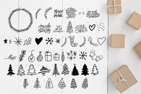 Christmas Symbols Font - Volume 2 in Symbol Fonts - product preview 6