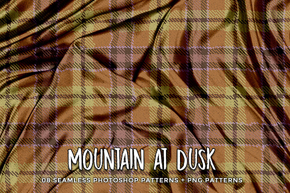 Mountain at Dusk in Patterns - product preview 5