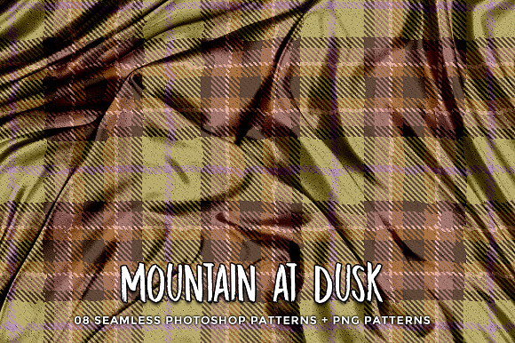 Mountain at Dusk in Patterns - product preview 7