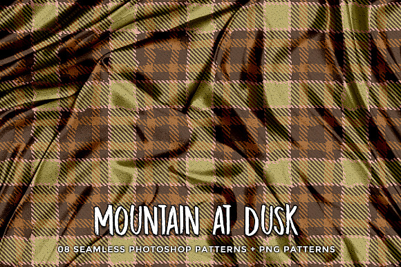 Mountain at Dusk in Patterns - product preview 8