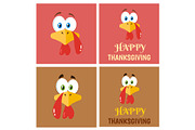 Thanksgiving Greetings Label Set 2