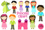Princess Digital Clipart