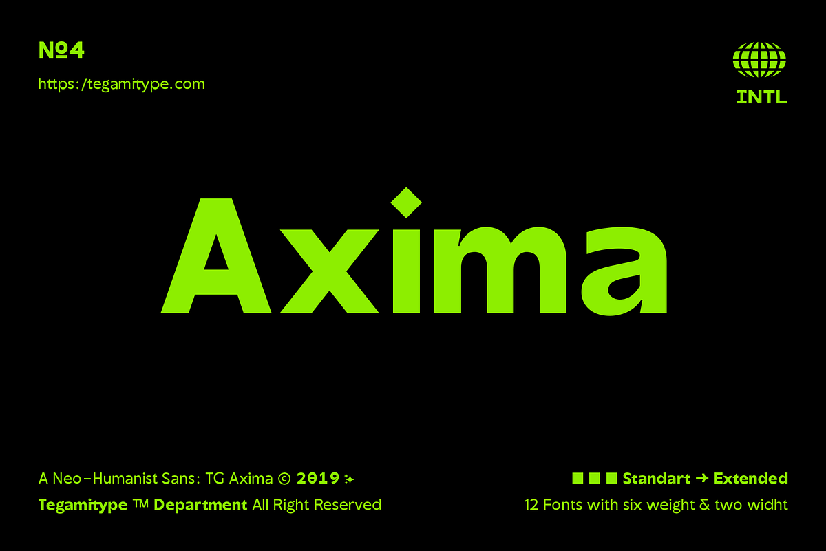 TG Axima in Sans-Serif Fonts - product preview 8