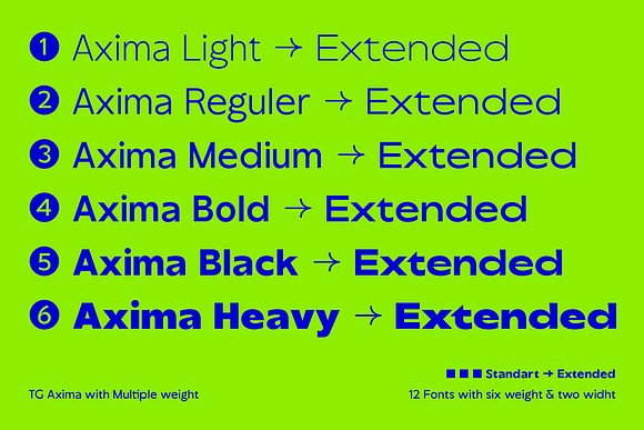 TG Axima in Sans-Serif Fonts - product preview 2
