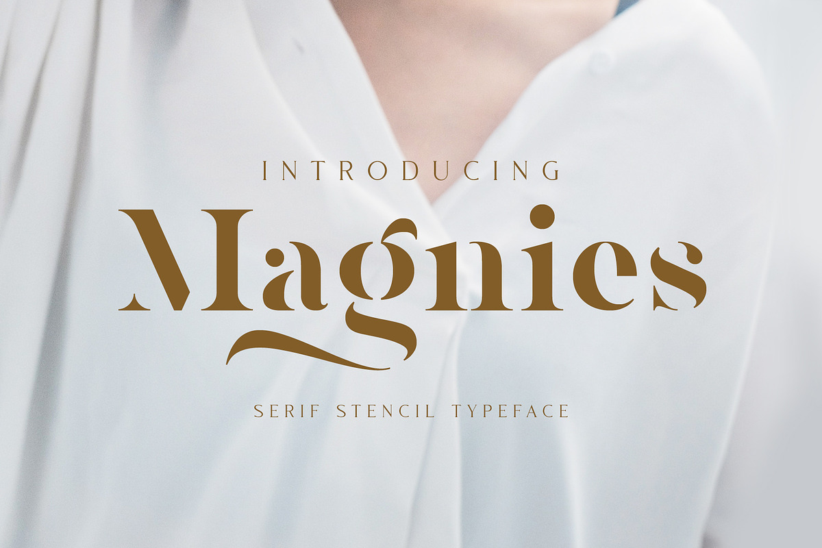 Magnies - Minimal Serif in Display Fonts - product preview 8