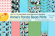 Panda Bear Prints