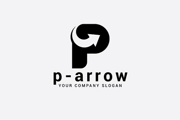 p-arrow in Logo Templates - product preview 1