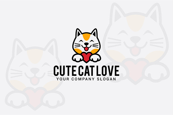 cute cat love