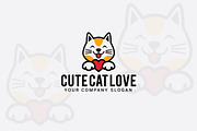 cute cat love