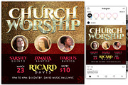 Church Worship Flyer