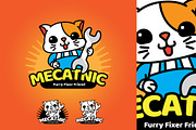 Mechanic Cat - Mascot & Esport Logo
