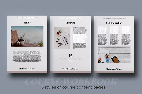 Online course BUNDLE Canva templates in Presentation Templates - product preview 3