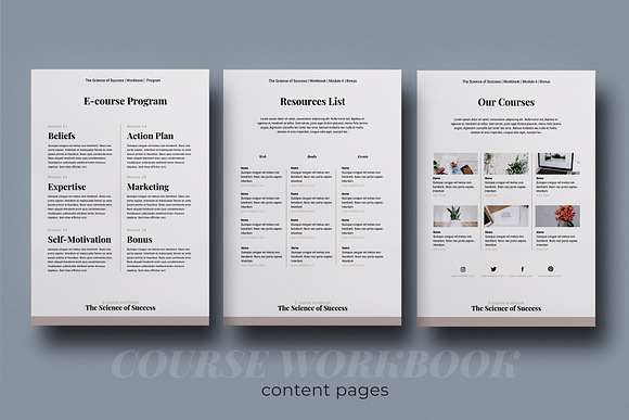 Online course BUNDLE Canva templates in Presentation Templates - product preview 6