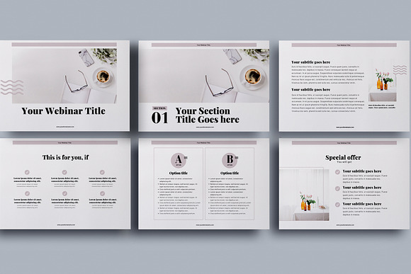 Online course BUNDLE Canva templates in Presentation Templates - product preview 8