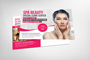 Spa Beauty Postcard Template