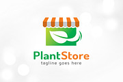 Plant Store Logo Template