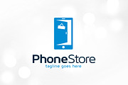 Phone Store Logo Template