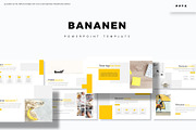 Bananen - Powerpoint Template