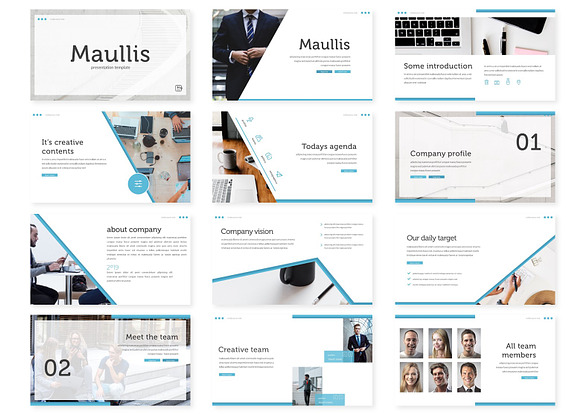 Maullis - Google Slides Template in Google Slides Templates - product preview 1