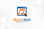 Music Website Logo Template