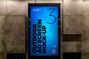 Outdoor Ad Screen MockUps 8