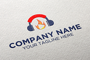 Headphone Fire Play Logo