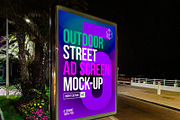 Outdoor Night Ad Screen MockUps 2