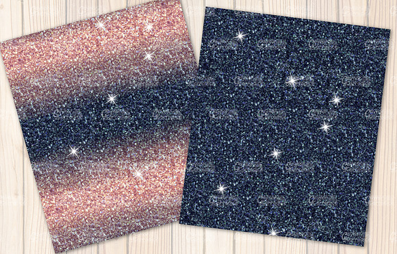 Noel - winter glitter backgrounds in Textures - product preview 3