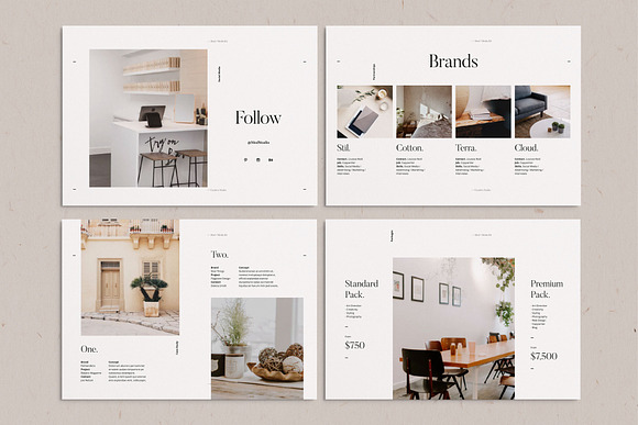 Mod Media Kit in Brochure Templates - product preview 5