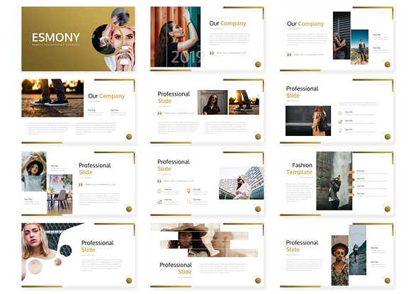 Esmony - Keynote Template in Keynote Templates - product preview 1