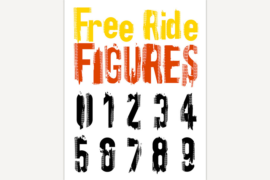 Free Ride Offroad Figures in Illustrations - product preview 8