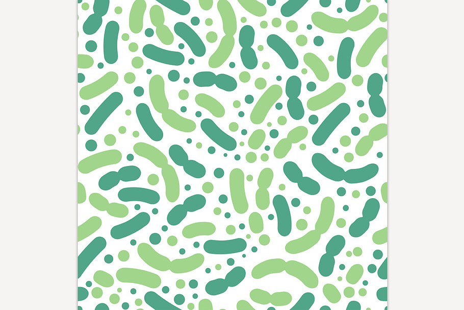 Probiotics and prebiotics seamless p in Patterns - product preview 8