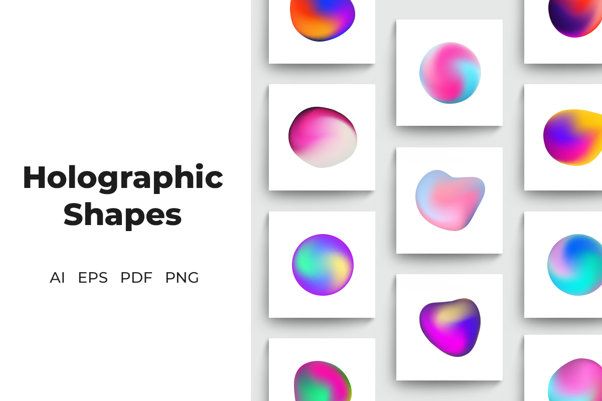Holographic Shapes in Objects - product preview 8