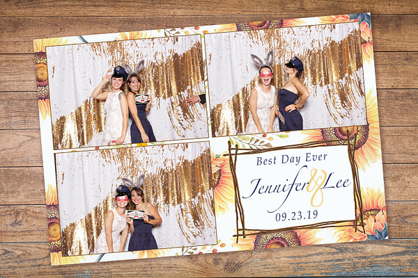 Sunflower Photo Booth Template