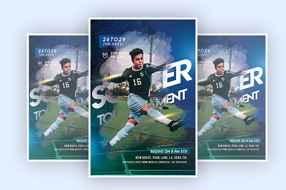 Soccer Tournament in Flyer Templates - product preview 1