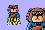 bear bodyguard - Mascot & Esport Log
